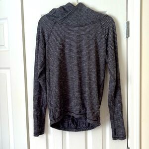Lululemon Heart Healthy Heathered Gray Sweatshirt